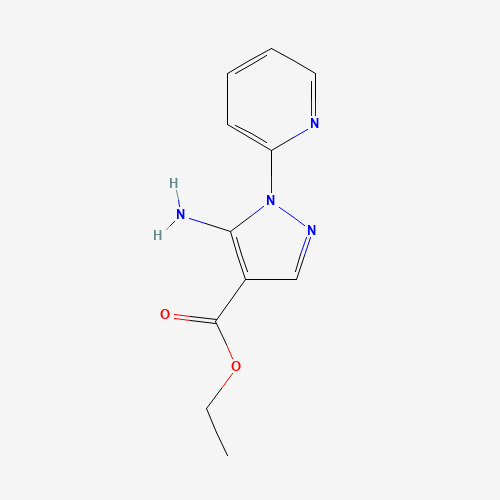 ethyl 5-amino-1-pyridin-2-ylpyrazole-4-carboxylate (CAS: 69722-29-8) - Related Chemical Product