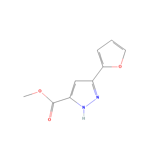 methyl 3-(furan-2-yl)-1H-pyrazole-5-carboxylate (CAS: 34042-72-3) - Related Chemical Product