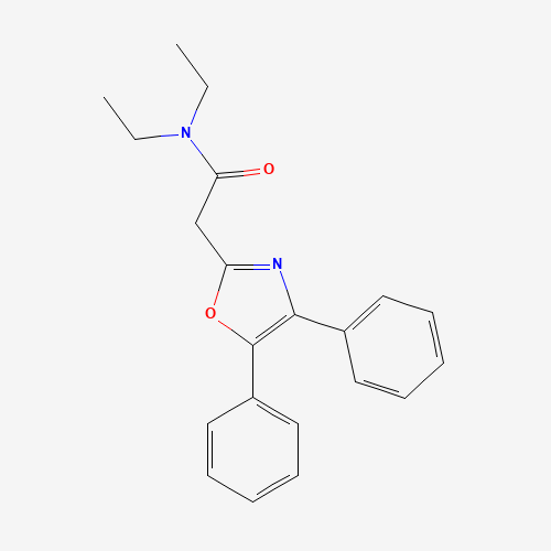 2-(4,5-diphenyl-1,3-oxazol-2-yl)-N,N-diethylacetamide (CAS: 34015-87-7) - Related Chemical Product