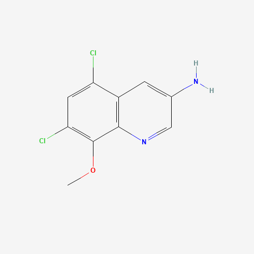 5,7-dichloro-8-methoxyquinolin-3-amine (CAS: 648897-26-1) - Related Chemical Product