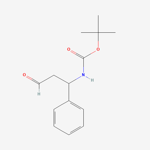 tert-butyl N-(3-oxo-1-phenylpropyl)carbamate (CAS: 374725-03-8) - Related Chemical Product