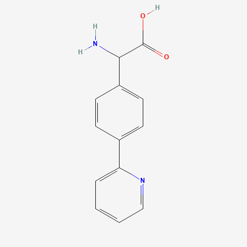 2-amino-2-(4-pyridin-2-ylphenyl)acetic acid (CAS: 1136293-16-7) - Related Chemical Product