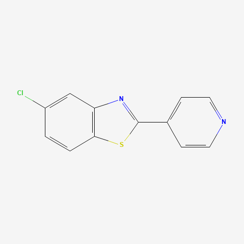 5-chloro-2-pyridin-4-yl-1,3-benzothiazole (CAS: 51643-57-3) - Related Chemical Product