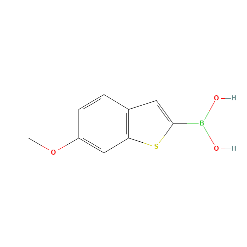 (6-methoxy-1-benzothiophen-2-yl)boronic acid (CAS: 182133-35-3) - Related Chemical Product