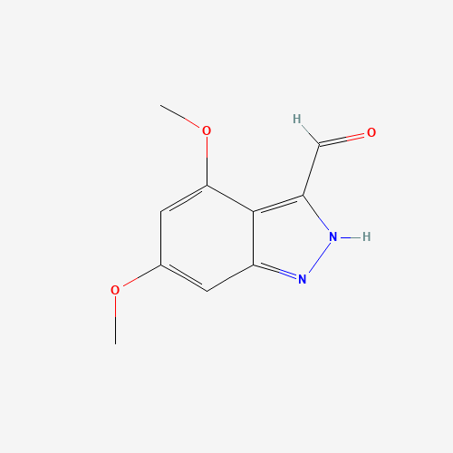 4,6-dimethoxy-2H-indazole-3-carbaldehyde (CAS: 885518-87-6) - Related Chemical Product