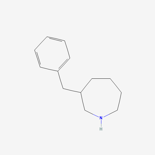3-benzylazepane (CAS: 136423-11-5) - Chemical Structure and Molecular Formula 