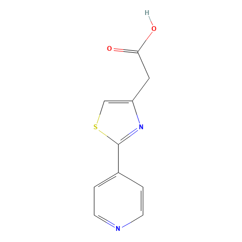 2-(2-pyridin-4-yl-1,3-thiazol-4-yl)acetic acid (CAS: 31112-92-2) - Related Chemical Product