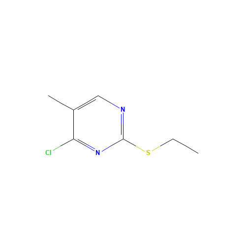 4-chloro-2-ethylsulfanyl-5-methylpyrimidine (CAS: 13480-96-1) - Related Chemical Product