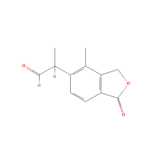 2-(4-methyl-1-oxo-3H-2-benzofuran-5-yl)propanal (CAS: 1255207-04-5) - Related Chemical Product