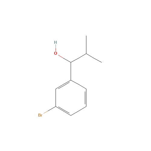 1-(3-bromophenyl)-2-methylpropan-1-ol (CAS: 186000-55-5) - Related Chemical Product