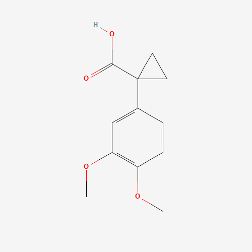 1-(3,4-dimethoxyphenyl)cyclopropane-1-carboxylic acid (CAS: 862821-16-7) - Related Chemical Product