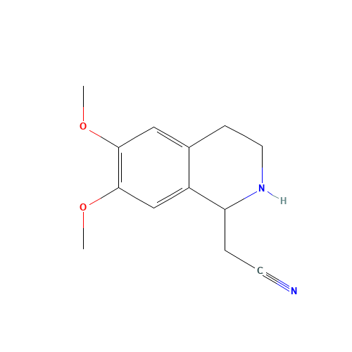 2-(6,7-dimethoxy-1,2,3,4-tetrahydroisoquinolin-1-yl)acetonitrile (CAS: 52244-06-1) - Related Chemical Product