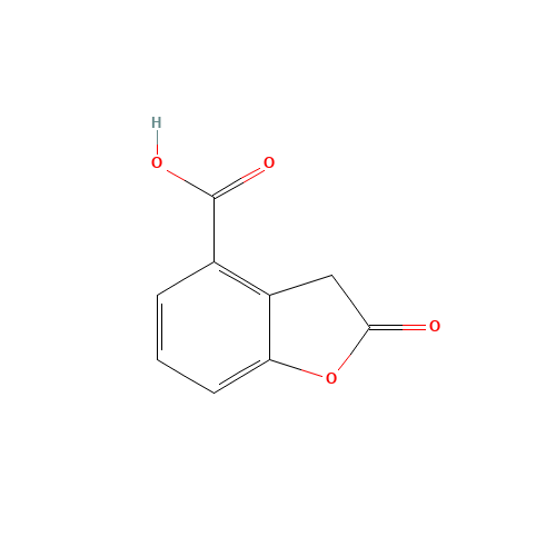 2-oxo-3H-1-benzofuran-4-carboxylic acid (CAS: 199122-01-5) - Related Chemical Product