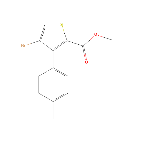 methyl 4-bromo-3-(4-methylphenyl)thiophene-2-carboxylate (CAS: 943324-15-0) - Related Chemical Product
