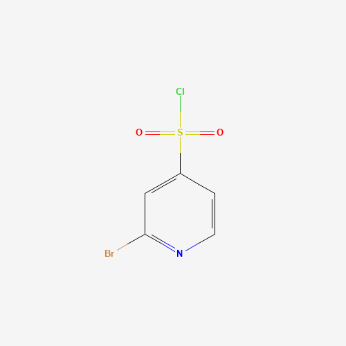 2-bromopyridine-4-sulfonyl chloride (CAS: 1060811-61-1) - Chemical Structure and Molecular Formula 