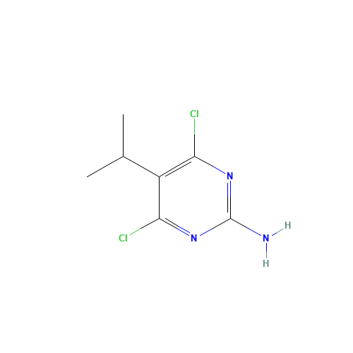 4,6-dichloro-5-propan-2-ylpyrimidin-2-amine (CAS: 500161-46-6) - Related Chemical Product