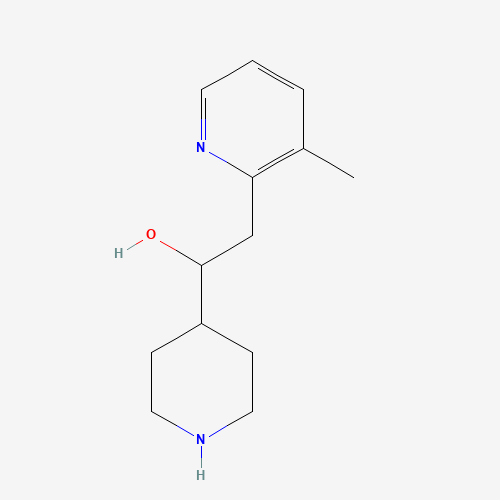 2-(3-methylpyridin-2-yl)-1-piperidin-4-ylethanol (CAS: 1038351-37-9) - Related Chemical Product