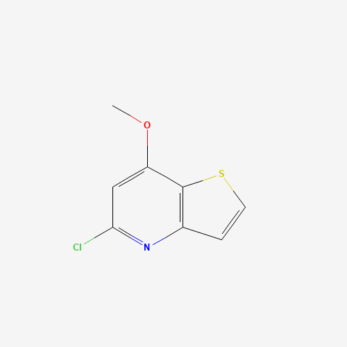 5-chloro-7-methoxythieno[3,2-b]pyridine (CAS: 90690-91-8) - Chemical Structure and Molecular Formula 
