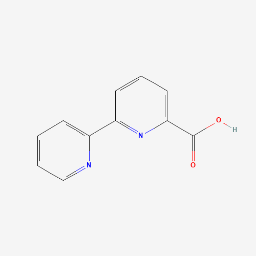 6-pyridin-2-ylpyridine-2-carboxylic acid (CAS: 4392-87-4) - Chemical Structure and Molecular Formula 