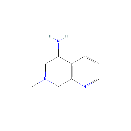 7-methyl-6,8-dihydro-5H-1,7-naphthyridin-5-amine (CAS: 1260657-67-7) - Related Chemical Product