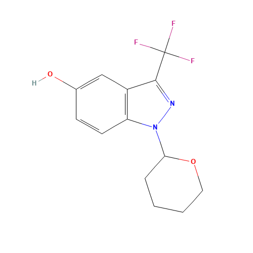 1-(oxan-2-yl)-3-(trifluoromethyl)indazol-5-ol (CAS: 1428558-24-0) - Related Chemical Product