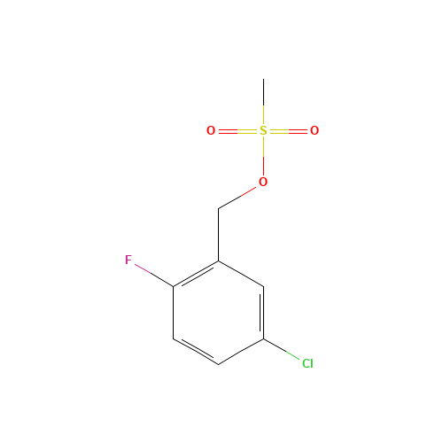 (5-chloro-2-fluorophenyl)methyl methanesulfonate (CAS: 1539311-15-3) - Related Chemical Product