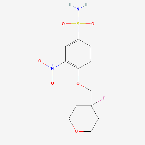 4-[(4-fluorooxan-4-yl)methoxy]-3-nitrobenzenesulfonamide (CAS: 1228838-56-9) - Related Chemical Product