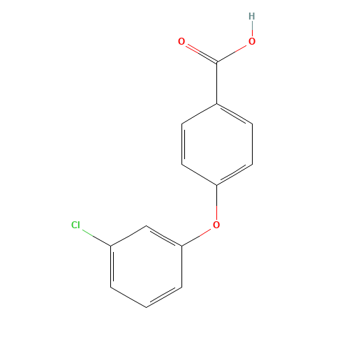 4-(3-chlorophenoxy)benzoic acid (CAS: 1145-58-0) - Related Chemical Product