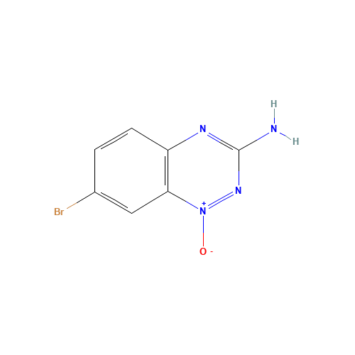 7-bromo-1-oxido-1,2,4-benzotriazin-1-ium-3-amine (CAS: 6298-38-0) - Related Chemical Product
