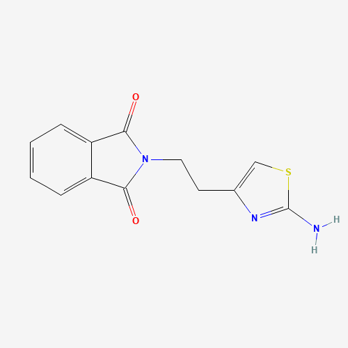 2-[2-(2-amino-1,3-thiazol-4-yl)ethyl]isoindole-1,3-dione (CAS: 91902-14-6) - Related Chemical Product