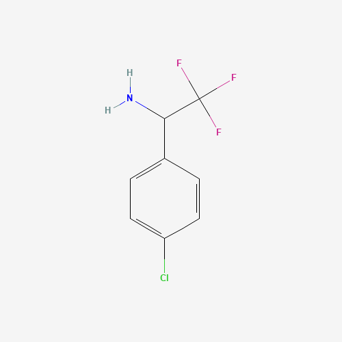 1-(4-chlorophenyl)-2,2,2-trifluoroethanamine (CAS: 65686-86-4) - Related Chemical Product