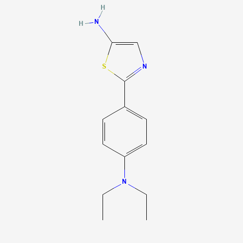 2-[4-(diethylamino)phenyl]-1,3-thiazol-5-amine (CAS: 1542258-97-8) - Related Chemical Product