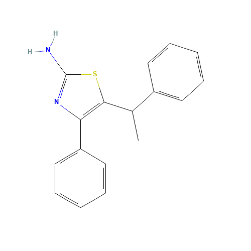 4-phenyl-5-(1-phenylethyl)-1,3-thiazol-2-amine (CAS: 1391980-15-6) - Related Chemical Product