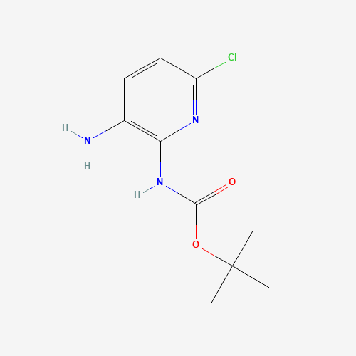 tert-butyl N-(3-amino-6-chloropyridin-2-yl)carbamate (CAS: 1017782-11-4) - Related Chemical Product