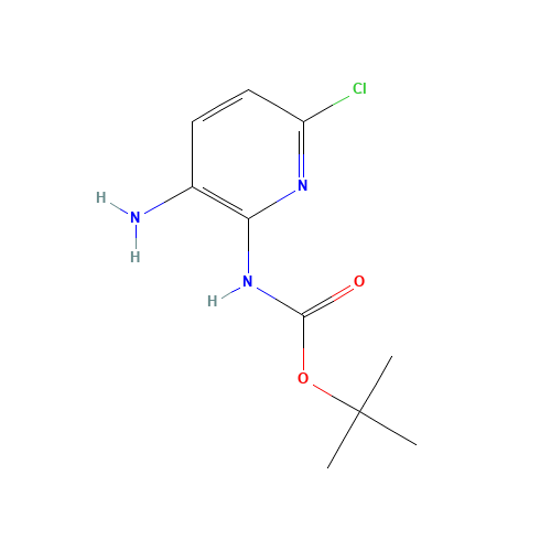 tert-butyl N-(3-amino-6-chloropyridin-2-yl)carbamate (CAS: 1017782-11-4) - Related Chemical Product
