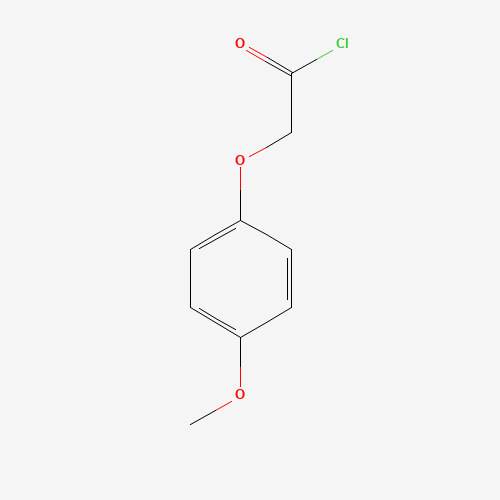 2-(4-methoxyphenoxy)acetyl chloride (CAS: 42082-29-1) - Chemical Structure and Molecular Formula 