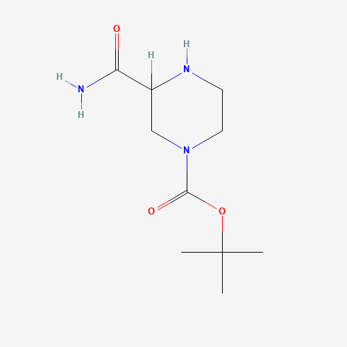 tert-butyl 3-carbamoylpiperazine-1-carboxylate (CAS: 112257-24-6) - Related Chemical Product