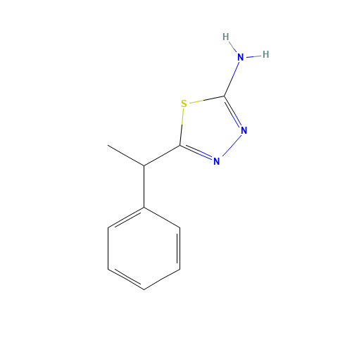 5-(1-phenylethyl)-1,3,4-thiadiazol-2-amine (CAS: 88742-94-3) - Related Chemical Product