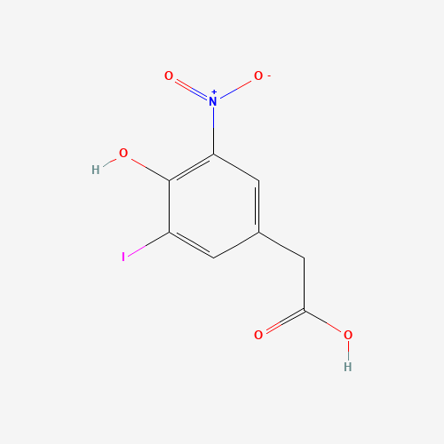 2-(4-hydroxy-3-iodo-5-nitrophenyl)acetic acid (CAS: 2646-51-7) - Related Chemical Product