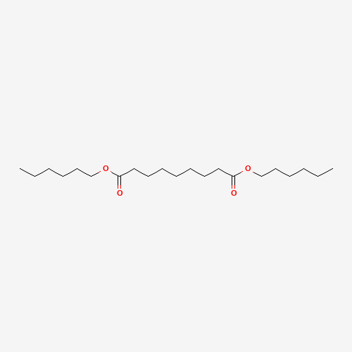 dihexyl nonanedioate (CAS: 109-31-9) - Chemical Structure and Molecular Formula 