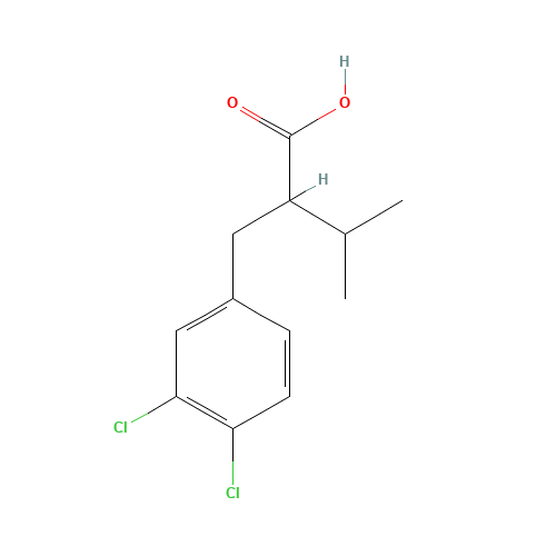 2-[(3,4-dichlorophenyl)methyl]-3-methylbutanoic acid (CAS: 376584-71-3) - Related Chemical Product