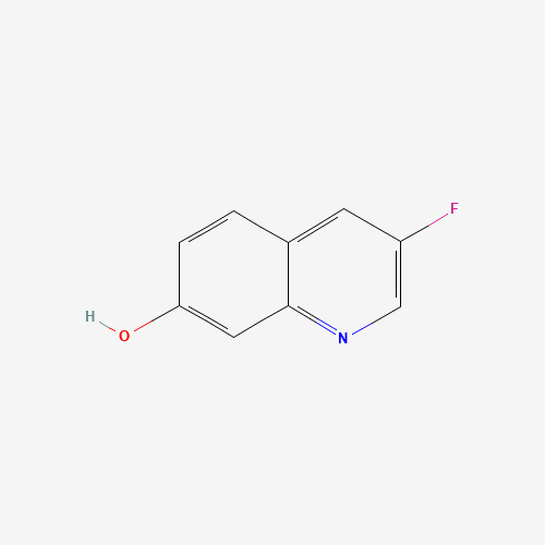 3-fluoro-1H-quinolin-7-one (CAS: 288384-55-4) - Chemical Structure and Molecular Formula 