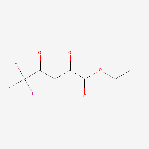 ethyl 5,5,5-trifluoro-2,4-dioxopentanoate (CAS: 893643-18-0) - Chemical Structure and Molecular Formula 