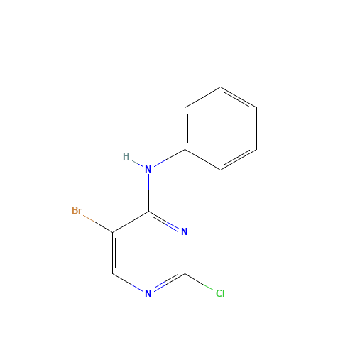 5-bromo-2-chloro-N-phenylpyrimidin-4-amine (CAS: 280581-50-2) - Related Chemical Product