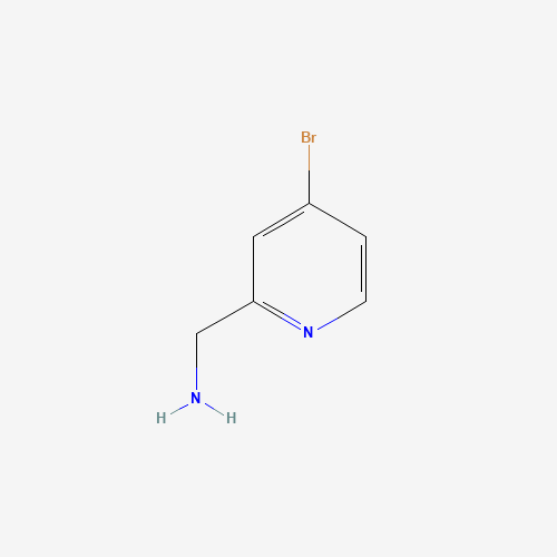 (4-bromopyridin-2-yl)methanamine (CAS: 865156-50-9) - Chemical Structure and Molecular Formula 