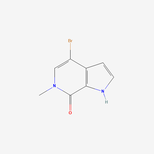 4-bromo-6-methyl-1H-pyrrolo[2,3-c]pyridin-7-one (CAS: 1361481-63-1) - Related Chemical Product