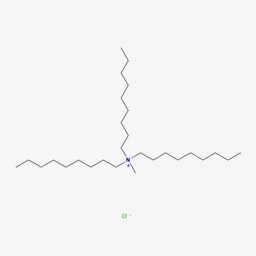 methyl-tri(nonyl)azanium;chloride (CAS: 95452-55-4) - Chemical Structure and Molecular Formula 