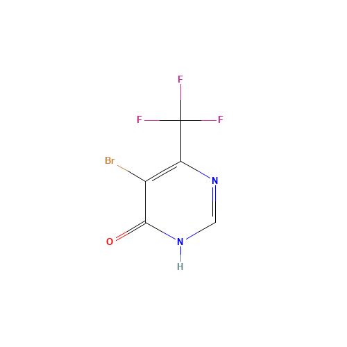 5-bromo-6-(trifluoromethyl)-1H-pyrimidin-4-one (CAS: 126538-81-6) - Related Chemical Product