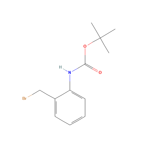 tert-butyl N-[2-(bromomethyl)phenyl]carbamate (CAS: 166329-43-7) - Related Chemical Product