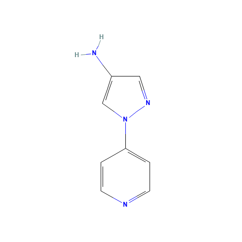 1-pyridin-4-ylpyrazol-4-amine (CAS: 28466-04-8) - Related Chemical Product